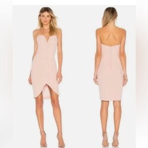 Nookie Honey Midi Strapless Dress XS
